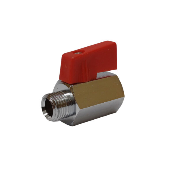 Ball Valve (Male-to-Female) - 1/4 BSP