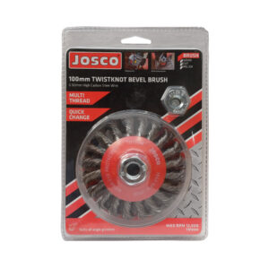 Twistknot Bevel Brush - 100mm