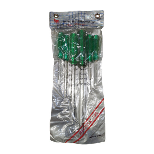Six Piece Screwdriver Set in bag